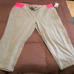 Gray capris
